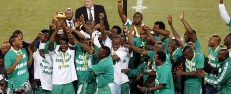 Nigeria team win 2013 African Nations Cup